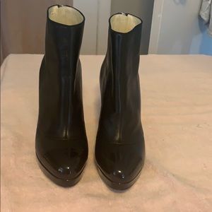 Never worn black Chanel booties!